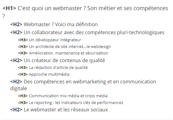 Webmaster formation NDRC, compétences en webmarketing, communication digitale, SEO et réseaux sociaux.
