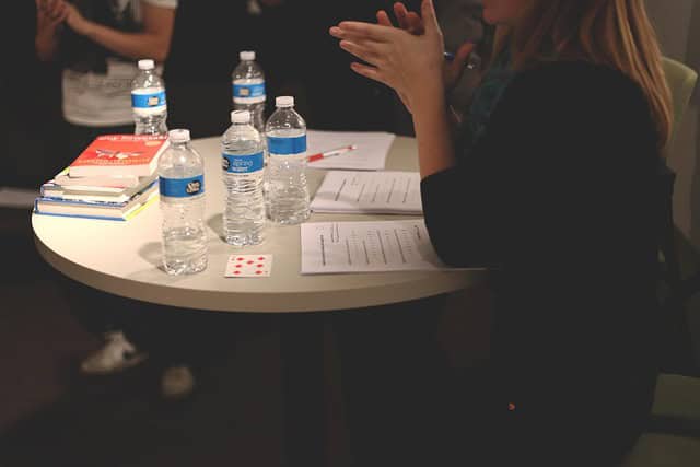 Groupe en formation lors d'un atelier de coaching ou de formation NDRC.