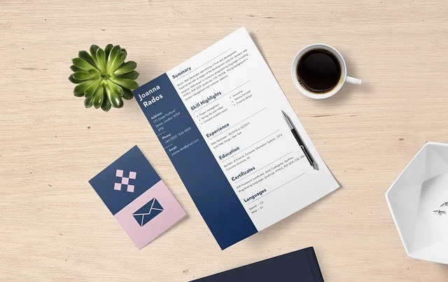 CV et matériel de bureau pour formation NDRC.